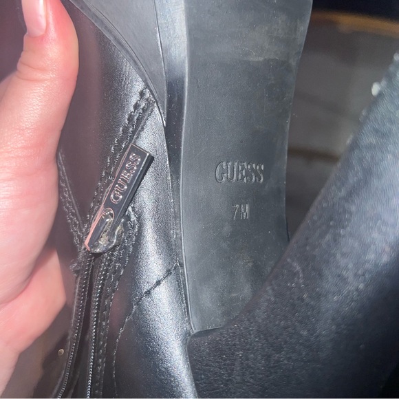 GUESS Woman’s Black Boots - Picture 6 of 11
